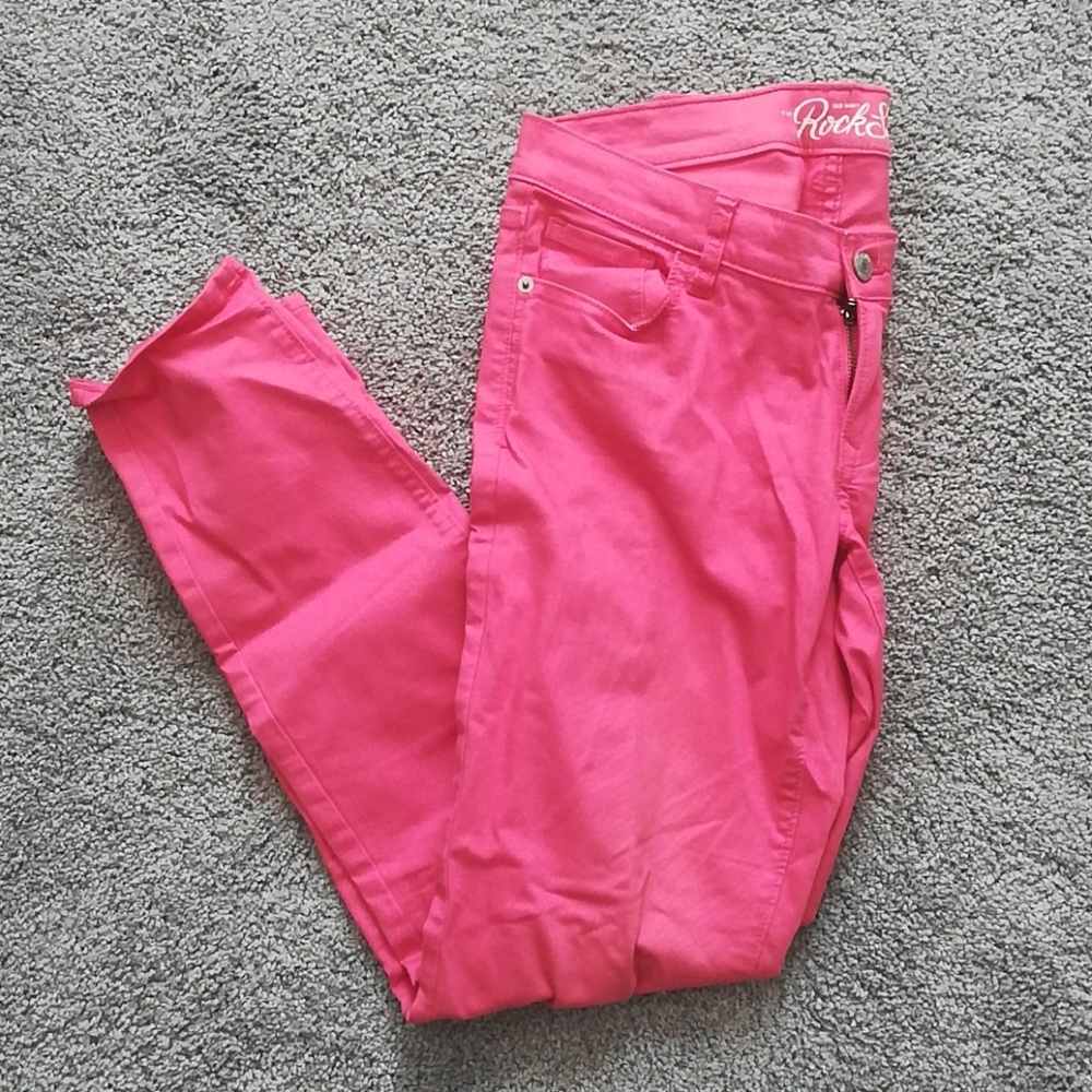 Size 8 sherbert color Old Navy RockStar Jeans